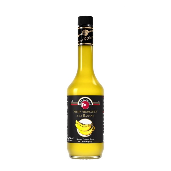 FO Muz Aromalı Şurup Şekerli 700 ml